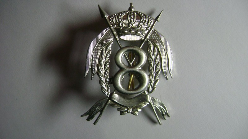 Кокарда - знак 8 уланский полк ДБО танковых подразделений