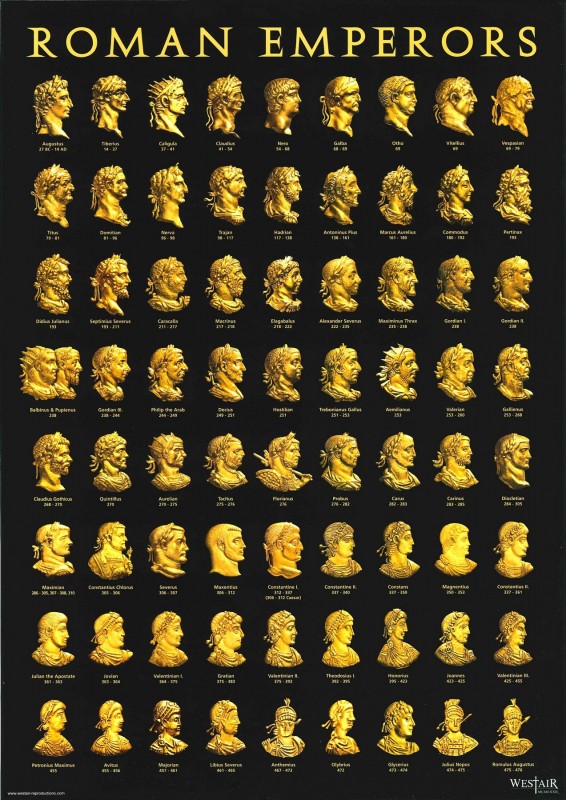 РИМСКИЕ ИМПЕРАТОРЫ Профили на монетах comp_emperadores-romanos.jpg